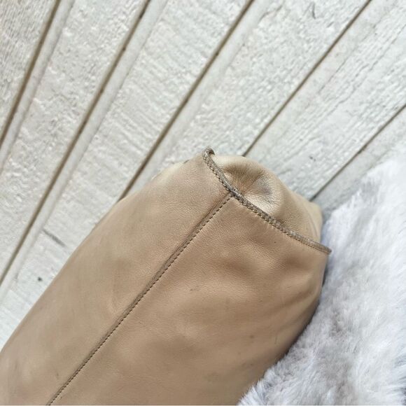 GUCCI Beige Y2K Vintage Slouchy Tote Drawstring Shoulder Bag Jackie Sherry Line - Picture 7 of 13